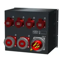 SRS Power | Power distributor 125A | 63A | 32A | Main switch | Digital meter | Main switch | Digital RCD | MCB