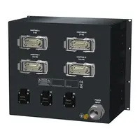 SRS Power | Power distributor 125A | Harting 16p | Schuko | Digital meter | Main switch | MCB | Adjustable RCD | RCBO