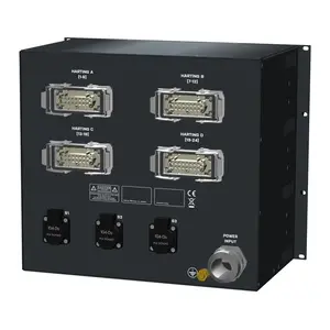 SRS Power* SRS Power | Power distributor 125A | Harting 16p | Schuko | Digital meter | Main switch | MCB | Adjustable RCD | RCBO
