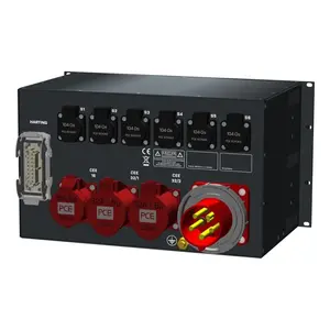 SRS Power* SRS Power | Distribution d'énergie 63A | 32A | 16A | Harting | Schuko | Main MCB | Digital RCD | MCB | RCBO