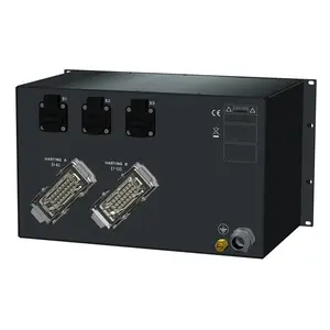 SRS Power* SRS Power | Tableau de distribution d'alimentation 63A | Harting 16p | Schuko | MCB principal | MCB | Digital RCD