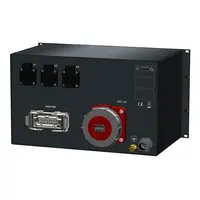 SRS Power | Power distribution board 63A | Harting 16P | Schuko | Digital meter | Main MCB | RCBO