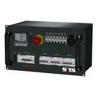 SRS Power* SRS Power | Stroomverdeler 63A | 32A | Schuko | Noodstop | Main MCB | MCB | RCBO