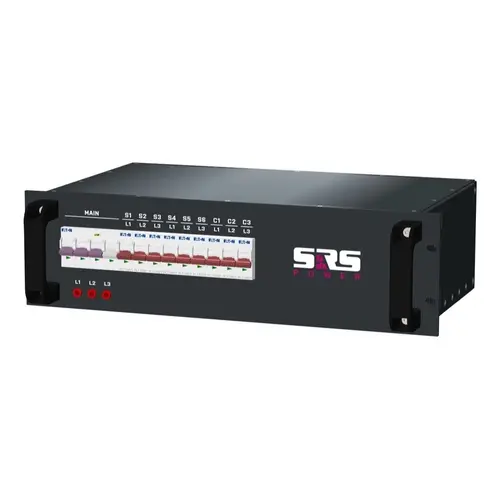 SRS Power* SRS Power | Stroomverdeler 32A | 16A 3p | Schuko | Main RCBO | MCB
