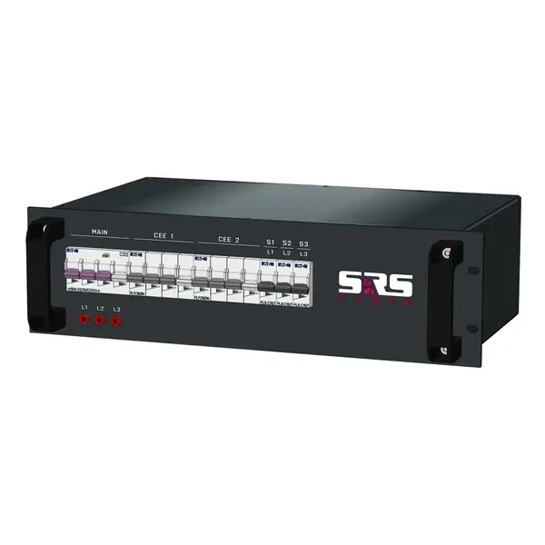 SRS Power* SRS Power | Stroomverdeler 32A | 16A 5p | Schuko | Main RCBO | MCB