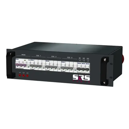 SRS Power* SRS Power | Power Distribution 32A | 16A 5p | 16A 3p | Main RCBO | MCB