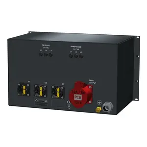 SRS Power* SRS Power | Distributeur de courant 32A | 16A 5p | Schuko | Compteur numérique | Main MCB | PFNP | RCBO