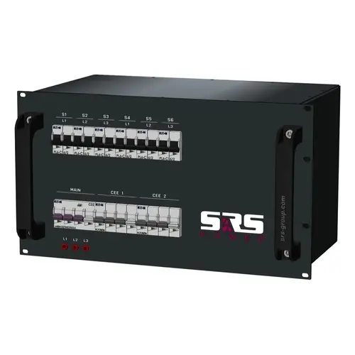 SRS Power* SRS Power | Stroomverdeler 32A | 16A 5p | Schuko | Main RCBO | MCB