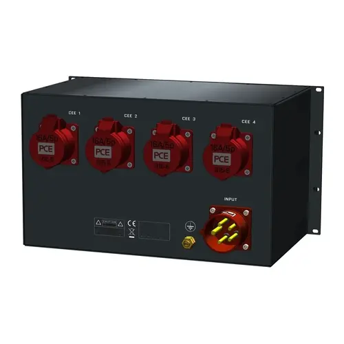 SRS Power* SRS Power | Power distributor 32A | 16A 5p | Digital meter | Main MCB | RCBO