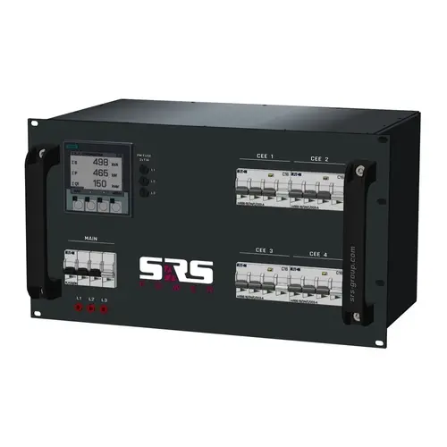 SRS Power* SRS Power | Distributeur de courant 32A | 16A 5p | Compteur numérique | MCB principal | RCBO