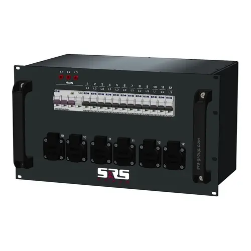 SRS Power* SRS Power | Stroomverdeler 32A | Schuko | Main RCBO | MCB