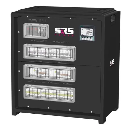 SRS Power* SRS Power | IP54 Stroomverdeler 400A | 125A | 63A | 32A | 16A 5p | 16A 3p | MCB | RCD | RCBO