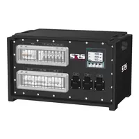 SRS Power* SRS Power | IP54 Stroomverdeler 63A | 32A | 16A 5p | Schuko | Digitale meter | Main MCB | RCBO