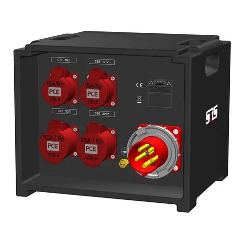 SRS Power* SRS Power | IP54 Stroomverdeler 63A | 32A | 16A | Main MCB | RCBO