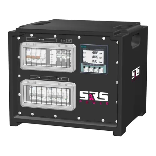 SRS Power* SRS Power | IP54 Distribution d'énergie 32A | 16A | Schuko | Main MCB | RCBO