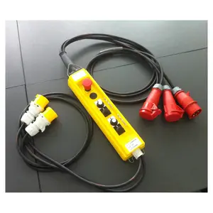 SRS Rigging* SRS Rigging | MCPH-LV | Yellowbox Hoist control 1- or 2-channel | Type of control: Low Voltage | Cable length: 2m | Input: 1x CEE16A-5p