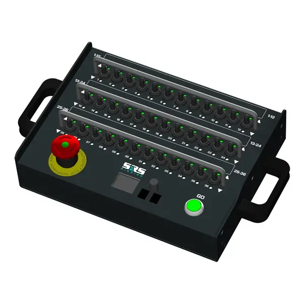 SRS Rigging | ADR12-DIGI-AHD-T19-2C | AHD Digital remote 12-channel | With display SRS Rigging* SRS Rigging | ADR12-DIGI-AHD-T19-2C | AHD Digital remote 12-channel | With display