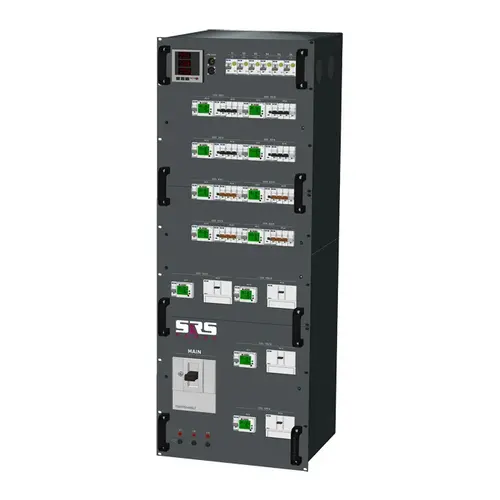 SRS Power* SRS Power | Power Distribution 400A | 125A | 63A | 32A | Schuko | Main | RCBO