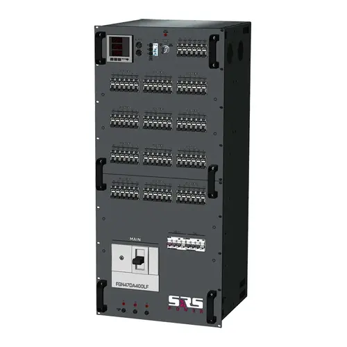 SRS Power* SRS Power | Stroomverdeler 400A | Socapex | Schuko | powerCON | Main | RCBO