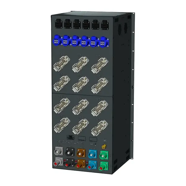 SRS Power | Power Distribution 400A | 16A 3p | Harting | Schuko | RCBO SRS Power* SRS Power | Power Distribution 400A | 16A 3p | Harting | Schuko | RCBO