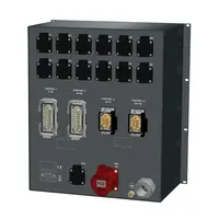 SRS Power | Power distributor 125A | 32A | Harting 16p | Harting 6p | Schuko | Main