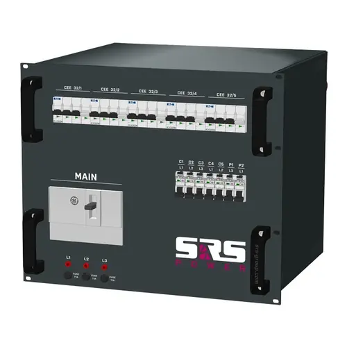 SRS Power* SRS Power | Stroomverdeler 400A | 400A | 32A | 16A 3p | powerCON | Main