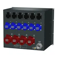 SRS Power | Distributeur de courant 125A | 32A 5p | 32A 3p | Schuko | MCB