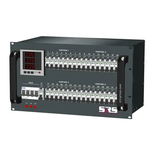 SRS Power* SRS Power | Distributeur de courant 125A | Harting 16p | Schuko | RCBO