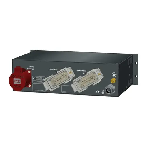 SRS Power* SRS Power | Power Distribution 32A | Harting 16p | Schuko | Main MCB | RCBO