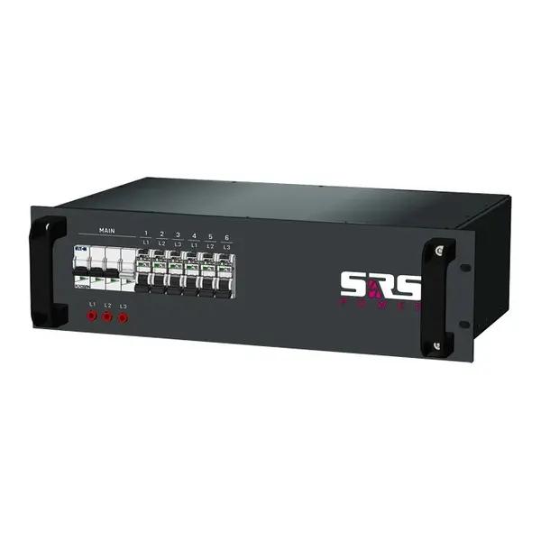 SRS Power | Distribution d'énergie 32A | Schuko | Main MCB | RCBO SRS Power* SRS Power | Distribution d'énergie 32A | Schuko | Main MCB | RCBO