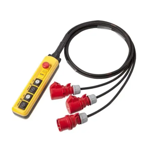 SRS Rigging* SRS Rigging | MCPH-DV | Yellowbox Takelsturing 1- of 2-kanaals | Type sturing: Direct Voltage | Kabellengte: 2 of 10m | Outputs: 16A CEE 4 of 5p