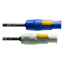 Cordial Cordial | 524576 | Powercon doorlus kabel | Lengte: 3m Cordial | 524576 | Powercon doorlus kabel | Lengte: 3m