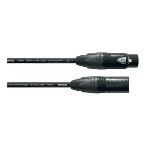 Cordial Cordial | DMX cable | DMX connector: 3-pin XLR | Cable length: 500cm