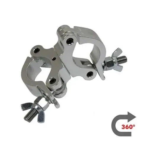 CJS Europe* CJS | Swivelcoupler | Rotation: 360 Degrees | SWL 200KG | Available in Black or Silver