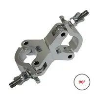 CJS Europe* CJS | Coupleur pivotant | Rotation : 360 degrés | Charge de travail 200KG | Disponible en noir ou en argent