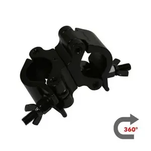 CJS Europe* CJS | Coupleur pivotant | Diamètre : 48-51mm | SWL 500KG | Verrouillage M12 Wing nut | Disponible en Noir ou Argent