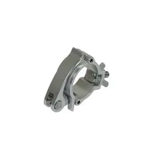 CJS Europe* CJS | Halfcoupler | Quick release clamp | Diameter: 48-51mm | SWL 100KG | Colour: Silver | M10 Bolt | Available in Black or Silver