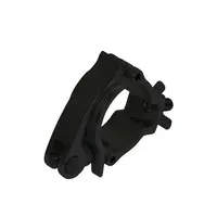 CJS Europe* CJS | Halfcoupler | Quick release clamp | Diameter: 48-51mm | SWL 100KG | Colour: Silver | M10 Bolt | Available in Black or Silver