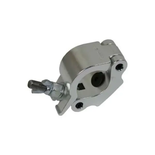 CJS Europe* CJS | Demi-coupleur | Diamètre : 48-51mm | SWL 500KG | Boulon M10 | Contre-écrou à ailettes M12 | Disponible en noir ou en argent