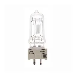 Tungsram Tungsram | GE | CP82 | FRJ Halogen | 500W | GY9.5 Tungsram | GE | CP82 | FRJ Halogen | 500W | GY9.5