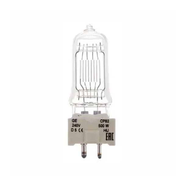 Tungsram | GE | CP82 | FRJ Halogen | 500W | GY9.5 Tungsram Tungsram | GE | CP82 | FRJ Halogen | 500W | GY9.5