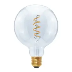 Segula* Segula | SG-50305 | LED bulb | Globe 125 curved Bright | E27 | 350 lm | 1900-2700 K | CRI+90 Segula | SG-50305 | LED bulb | Globe 125 curved Bright | E27 | 350 lm | 1900-2700 K | CRI+90