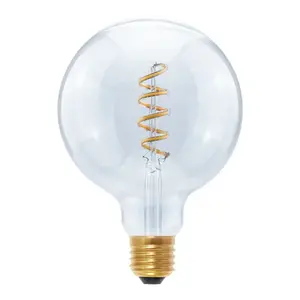 Segula* Segula | SG-50305 | LED bulb | Globe 125 curved Bright | E27 | 350 lm | 1900-2700 K | CRI+90