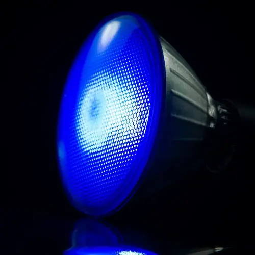 Segula* Segula | SG-50762 | Lampe LED | Réflecteur PAR 38 | Couleur : Bleu | E27 | 85 lm | CRI+80