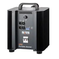 SRS Lighting | DP12-8W-LR-CEE | Dimmerpack 1 canal avec Wireless DMX | Puissance : 53A | 12 kW | Main : Interrupteur principal | DMX 3+5pin | In : 63A 3-pin CEE | Out : 63A 3-pin CEE