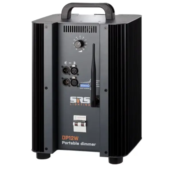 SRS Lighting | DP12-8W-LR-CEE | Dimmerpack 1 canal avec Wireless DMX | Puissance : 53A | 12 kW | Main : Interrupteur principal | DMX 3+5pin | In : 63A 3-pin CEE | Out : 63A 3-pin CEE SRS Lighting* SRS Lighting | DP12-8W-LR-CEE | Dimmerpack 1 canal avec Wireless DMX | Puissance : 53A | 12 kW | Main : Interrupteur principal | DMX 3+5pin | In : 63A 3-pin CEE | Out : 63A 3-pin CEE