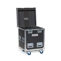 Amptown | CASE31 | Flightcase | 1x P18 - M18 | L 60 x L 58 x H 86 cm | SIP foam inlay | 80 kg Incl.