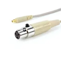 JAG microphones | 801065 | Câble avec connecteur mini-XLR | Shure | Couleur : Beige