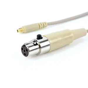JAG-microphones* JAG microphones | 801065 | Cable-with mini-XLR connector | Shure | Colour: Beige