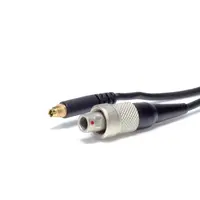 JAG microphones | 801064 | Câble avec connecteur lemo-3 | Sennheiser/Shure | Couleur : Noir